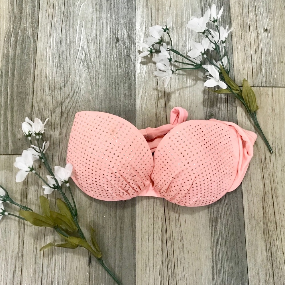 Peach Swim Suit Top